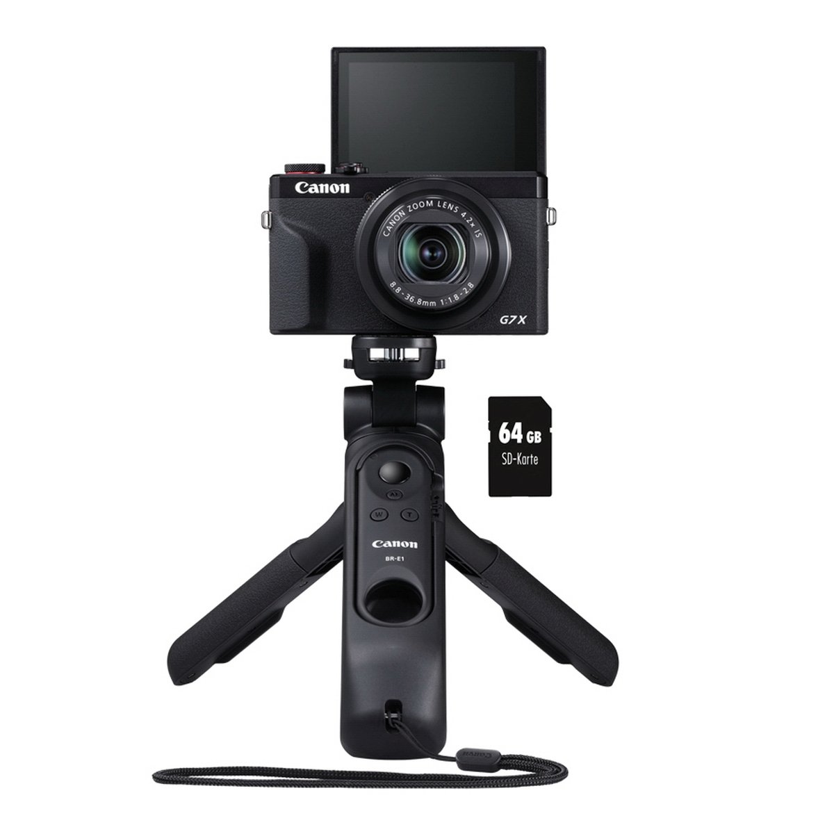 Canon Powershot G7X Mark III Black Vlogger Kit (incl 64 GB SD card)